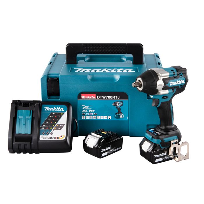 Boulonneuse à chocs 18 V Li Ion 5 Ah 700 Nm MAKITA DTW700RTJ