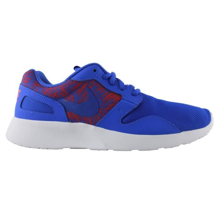 Nike Basket Nike Kaishi Print 705450 446 - Bleu - Polyester - Lacets - Adulte - Mixte - Plat