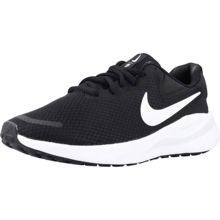 Baskets NIKE REVOLUTION Noir Textile Lacets Adulte