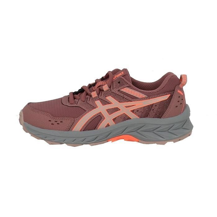 Chaussures running trail - Asics - Pre venture 9 gs - Rose - Enfant - Semelle crantée
