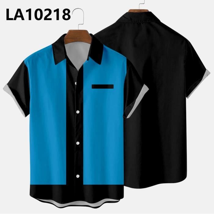 Chemise Homme été Coton Imprimé Urban Surface - Coupe Très Ajustée, Manches Longues, Motifs Variés