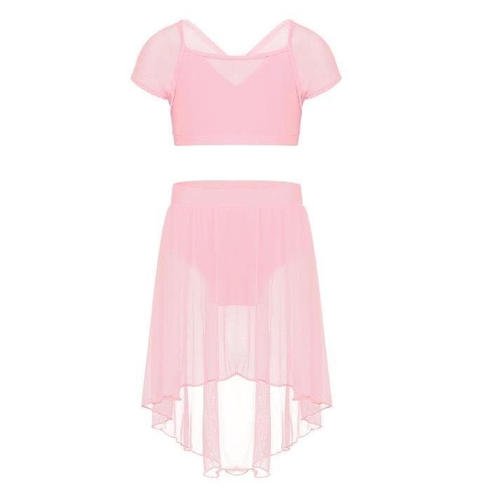 Jupe Ballerine Tutu Pour Fille - Mousseline Légère Pour Danse Classique, Gymnastique, Patinage Ou école - Taille S à XL (1-15 Ans)