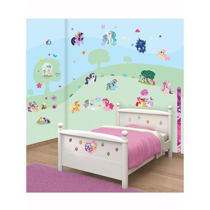 Applique Murale LED My Little Pony Twilight Sparkle + Autocollant - Déco Chambre Enfant
