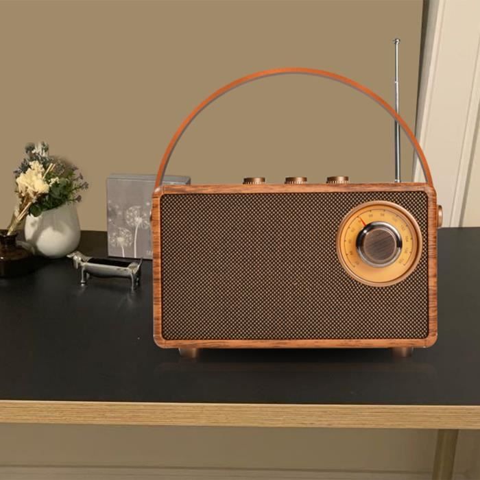 Enceinte Bluetooth Vélo étanche IPX5 - Son Puissant, Radio FM, Jusqu'à 3h D'autonomie, Idéale Pour Randonnée Et Sport