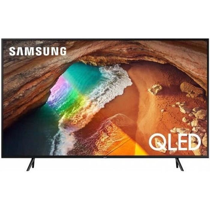 Tv Intelligente Samsung Qe65q60r 65 4k Ultra Hd Qled Wifi Noir Cdiscount Tv Son Photo