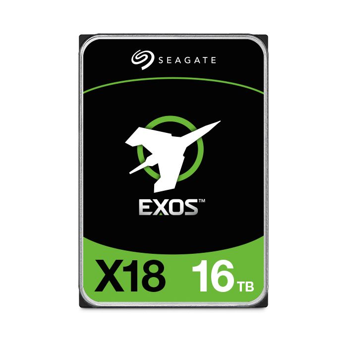 SEAGATE EXOS X18 DISQUE DUR 16 TO - CMR 3,5'' HYPERSCALE SATA 6 GB-S,