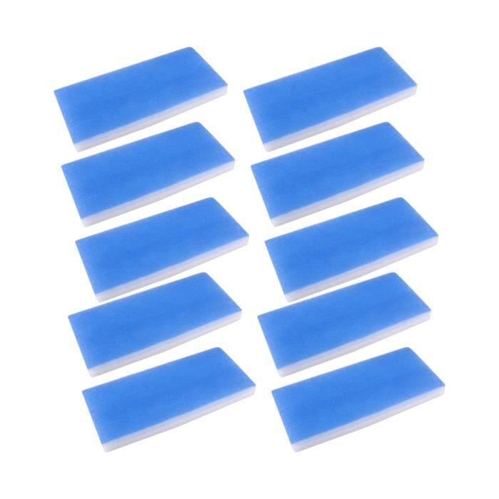 Lot De 4 Filtres De Rechange En Fibre De Verre Pour Cabine D'aérographe - Dimensions 40,6 X 19,5 X 2,2 Cm, Haute Densité, Compatible Master Et Autres Marques
