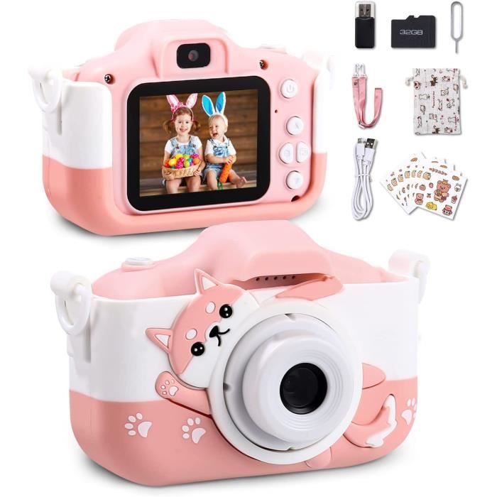 Appareil Photo Enfant, 2.0 Pouces 20Mp Pixels Mini Appareil Photo Enfants, Jouets De Caméra