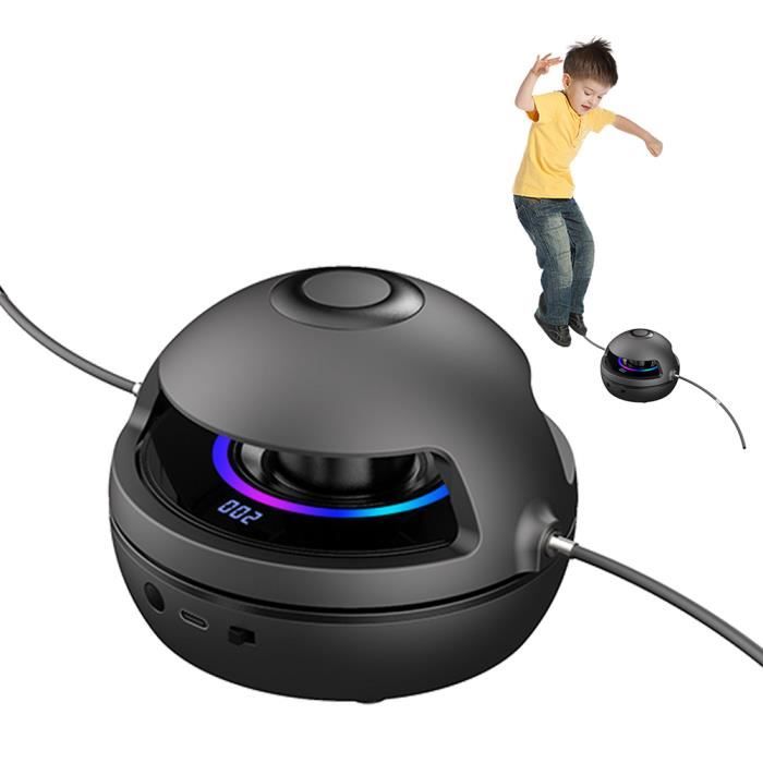 Corde à sauter électrique - Corde à sauter - Pour Adultes et Enfants -  Bluetooth et
