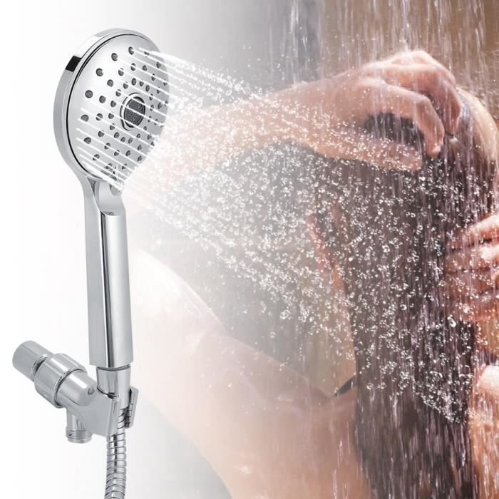 Kit Tuyau Pomme De Douche Acier Inoxydable 1,5m Pour Camping-car - Douche Extérieure Compacte RV