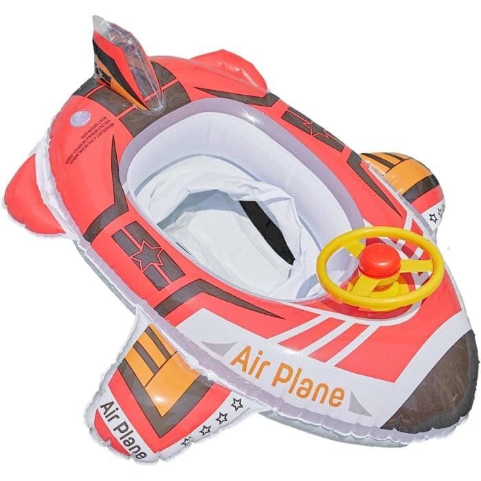 Bouée De Natation Enfant Avec Pistolet à Eau – Siège De Piscine Avec Auvent Pare-soleil – 1-4 Ans – PVC Sûr