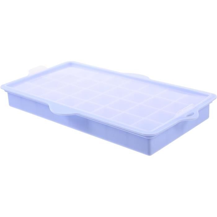 Pwshymi plateau de machine à glaçons Bac à glaçons à 24 grilles avec
