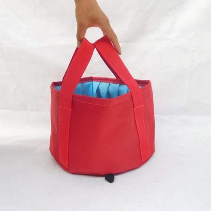 Seau Pliable 5 Gallons – Portable Pour Camping, Rando, RV – Neuf