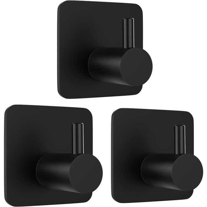 2 Pièces (23cm, Argent) Porte Serviette De Porte, Porte Serviette Salle De Bain Sans Percage, Rail De Suspension En Acier Inoxydable Pour Porte Torchons Cuisine