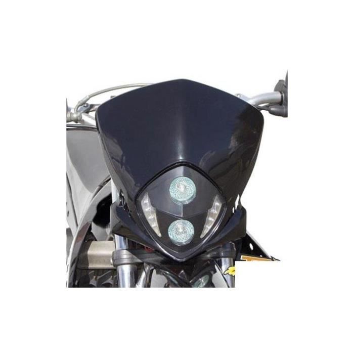 tête de fourche x-trem race blanc ou noir, pour mécaboite, moto, street  bike
