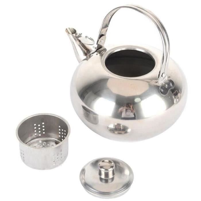 Mini Bouilloire De Camping – Bouilloire Inox – Cafetière De Voyage