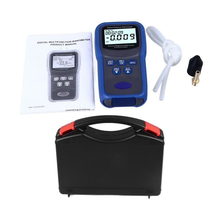 Manomètre Différentiel Micro Pression MagiDeal 30Pa - Instrument Précision Ventilation