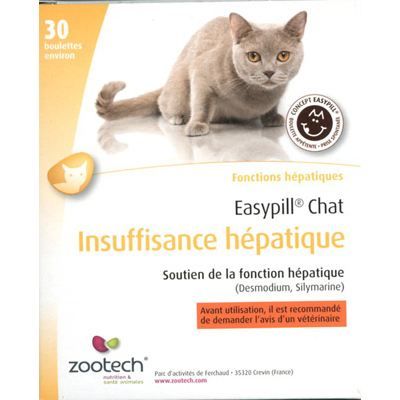 Comparer les prix de Easypill - Chat - Insuffisance hépatique - Soutien fonction hépatique - 30 x 2 gr