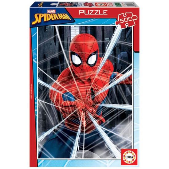 Puzzle Spider-Man - EDUCA - 2x48 pièces - Pour enfants dès 4 ans