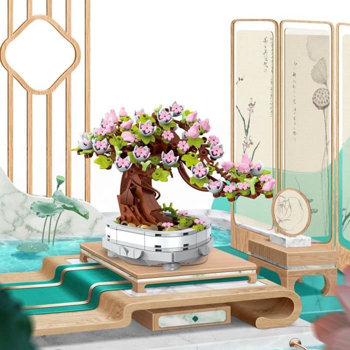 Jeu D'assemblage Arbre Bonsaï - Décoration, Jeu Adulte Et Enfant, Neuf