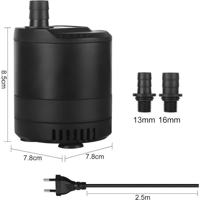 20W 1500LH Pompe Immergée, Pompe À Eau D