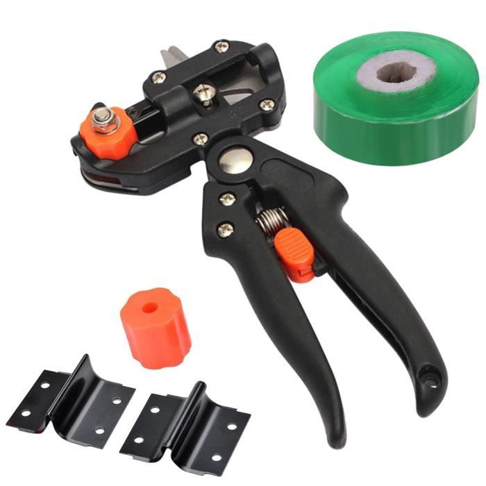 Housolution Sécateur De Jardin & Greffage Acier SK5 - Poignée Ergonomique Rose, Précis Et Durable