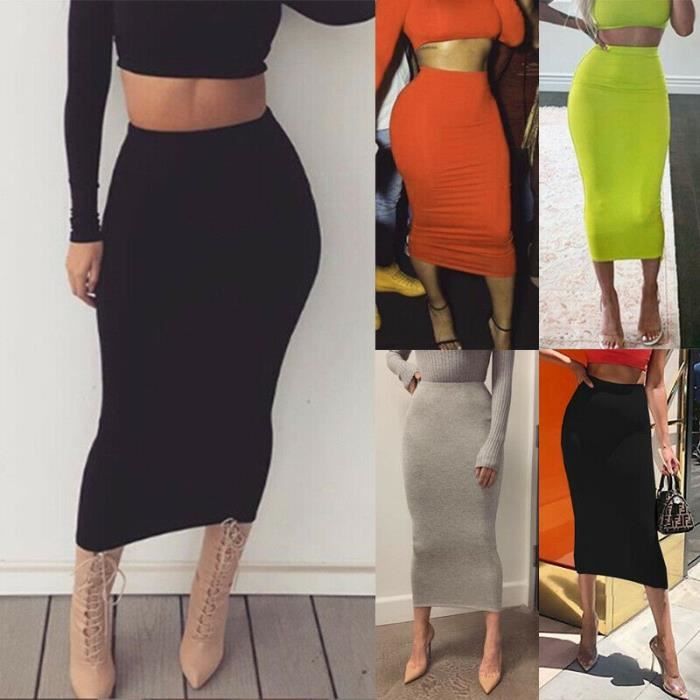 Jupe store stretch femme