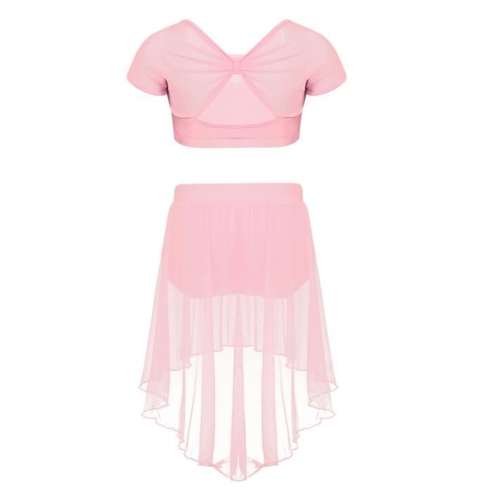 Inlzdz Enfant Fille Tenue Danse Classique Ensemble Danse Ballet
