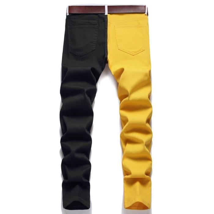 Jean déchiré homme noir shop
