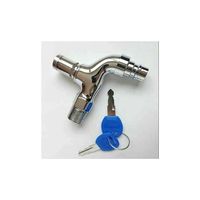 Robinet D'Eau Verrouillable En Laiton 1/2" - Robinet Extérieur Jardin Avec Cadenas