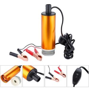 Pompe Transfert Liquide Électrique - 2,4 Gal/min - Pour Essence, Eau, Huile - Portable