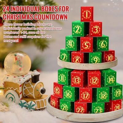 Calendrier De L'Avent 2025 Dés RPG - Boîte De Rangement Avec Dés Polyédriques - Cadeau Noël Jeux De Rôle