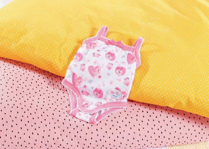 Costume De Lapin Violet Pour Poupée 35-43cm - Grenouillère Et Bonnet à Oreilles - Accessoire Vêtement