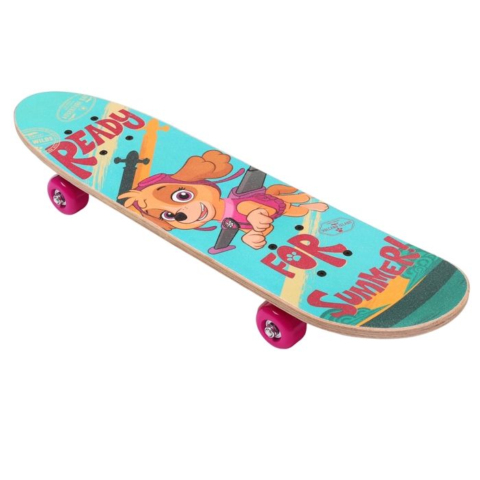 Planche Roulettes 61cm Chase Planche à Roulettes Paw Patrol En Bois - S 61cm Antidérapant 20-50kg Skateboard Enfant