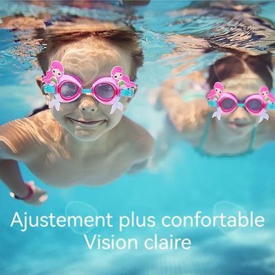 Lunettes De Natation Anti-Buée, Anti-Uv, Sans Fuite, Vision