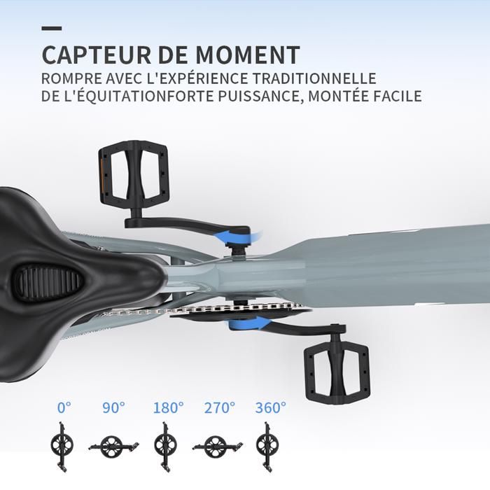 Vélo Électrique ONESPORT OT07 Adulte - 70km Autonomie, Moteur 250W 65Nm | Freins Hydrauliques 27.5 Pouces
