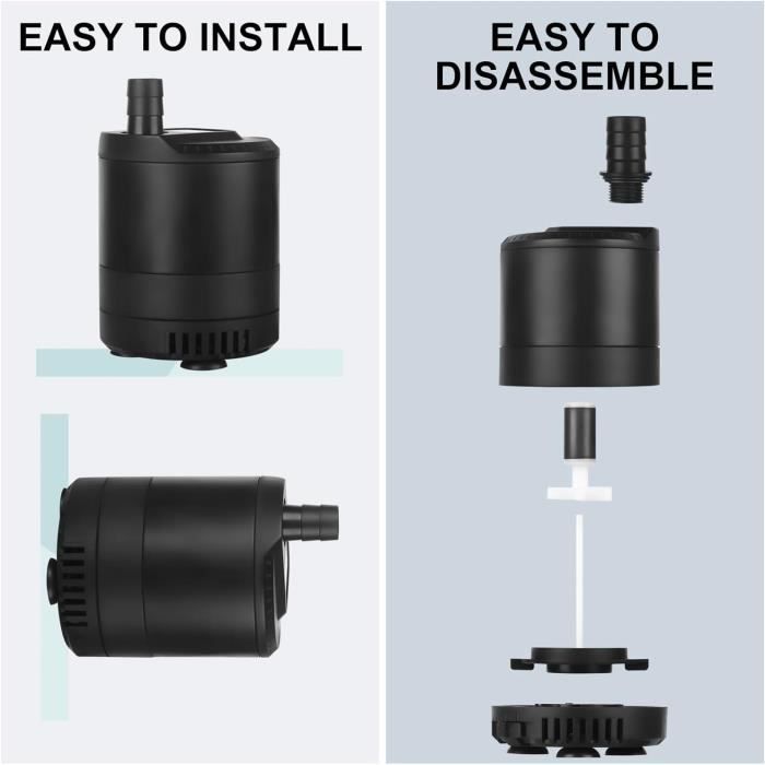 20W 1500LH Pompe Immergée, Pompe À Eau D