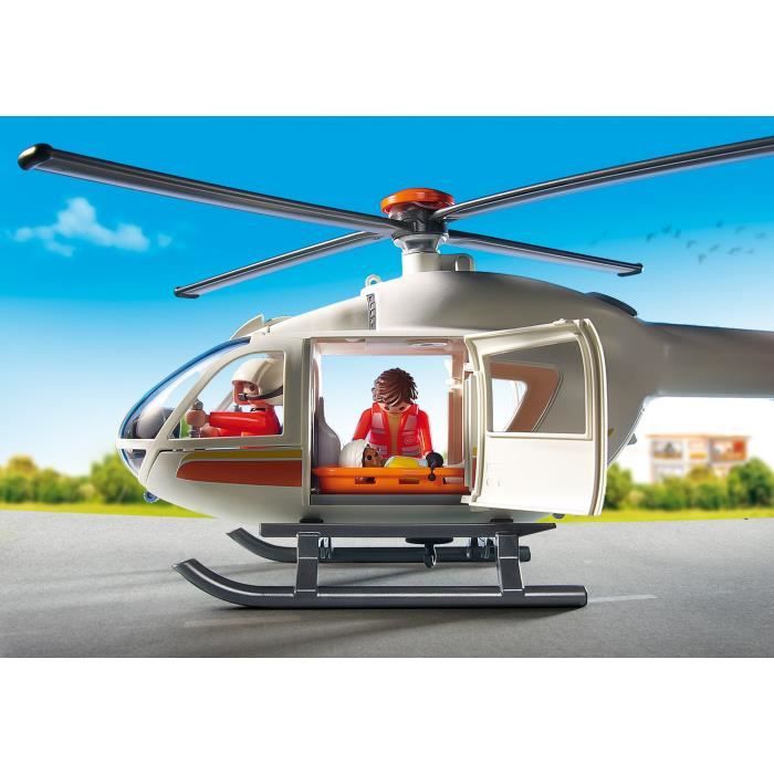 Hélicoptère médical d'urgence PLAYMOBIL 