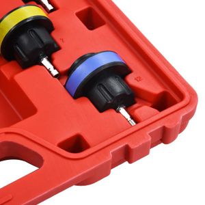 BGS Diy 98098 Testeur Circuit Refroidissement 27 Pièces - Remplissage Sans Bulles D'Air