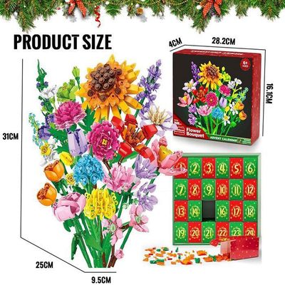 Calendrier De L'Avent 2025 Décorations 2D Acrylique (24 Pièces) | Compte à Rebours Noël Pour Sapin, Voiture, Rétroviseur - Motif Automobile/Moto