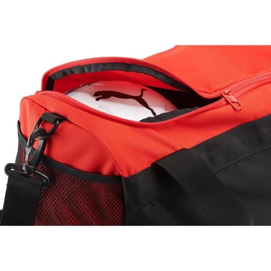 Sac de sport PUMA Petite taille 24L Rouge et noir Noir Rouge