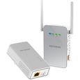 NETGEAR  Pack de 2 Adaptateurs CPL Gigabit 1000 + Wifi  PLW1000-100PES-0