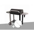 Barbecue - SOMAGIC - Vulcano 3000 - Charbon - 20 personnes - Grande surface de cuisson-0