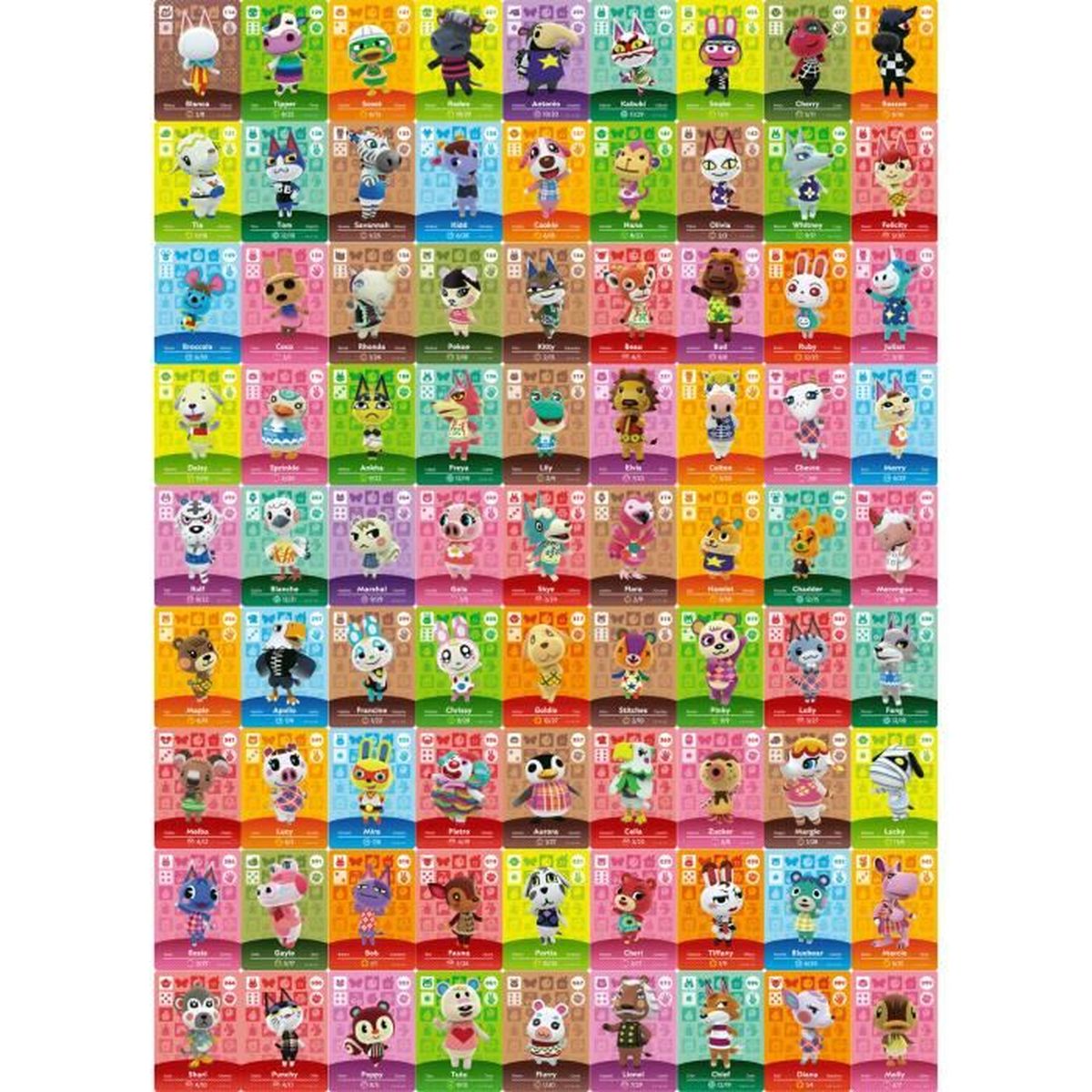 Carte Amiibo Animal Crossing 054 Mina (Deena) Série 1 - EUR - Near Mint