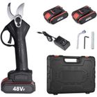 GAGAFEEL Sécateur électrique sans fil 48 VF (21V) Rechargeable , Sécateur Coupe Branche Élagage + 2 X Batterie