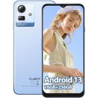 CUBOT Note 50 Smartphone 8Go+256Go Android 13 Écran 6.56"HD+ Caméra 50MP Charge Rapide 5200mAh Double Nano SIM Support NFC/OTG,