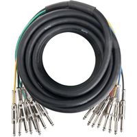 Pronomic Stage MJJ8-6 Cable Jack Multicore (8), 10m
