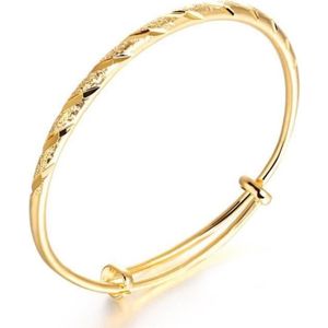 BRACELET - GOURMETTE Bracelet femme - Cadeaux d'anniversaire pour femmes, cadeaux de Noël - jaune - Plaqué or - Doré - Femme