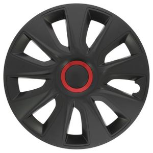 Noir//Rouge 15 OMP omp1518/ enjoliveurs