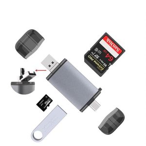 Lecteur de carte Compact Flash(CF)-SD-MicroSD-TF, Multi-en-1 Card Reader  Haute Vitesse en Aluminium pour des Dispositifs avec U[227] - Cdiscount  Informatique